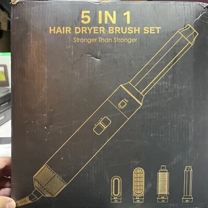 Hair Dryer Styler Brush Set Multi-Functional 5-in-1 (1000W HVT-618) New Open Box - Picture 1 of 4