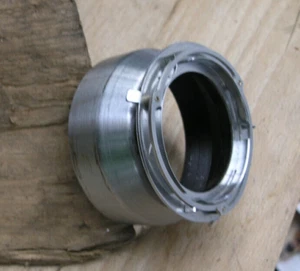 A42 42mm Abrazadera Push Fit Deslizable Parasol - Imagen 1 de 4