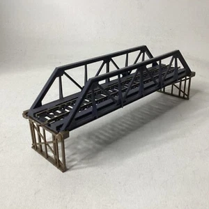 LIFE-LIKE GRAY WARREN TRUSS BRIDGE - HO Scale - Picture 1 of 3