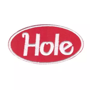 Hole Band Patch, Hole Embroidered Iron On Patch, Rock band - Picture 1 of 1