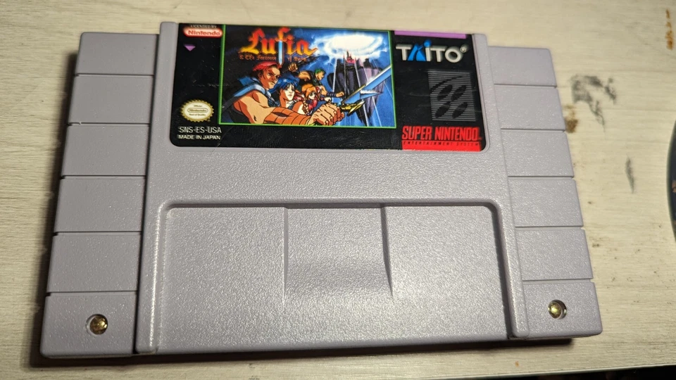Lufia & the Fortress of Doom (SNES 1993) - Authentic - Tested - Image 1 of 1