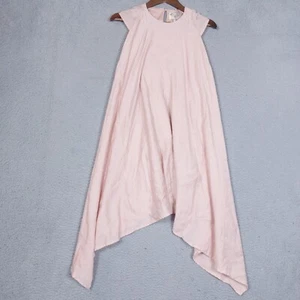 Mia Joy Dress Girls Size 8 Pink Long Asymmetrical Party Prairie Maxi Preppy NWT - Picture 1 of 15