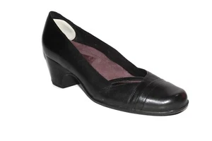 Zapato Clarks Everyday Sugar Sky Pump para mujer 8 N cuero negro sin cordones 85134 - Imagen 1 de 9