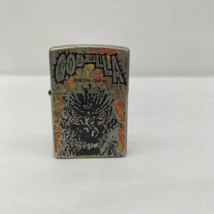 Vintage Zippo 1997 "Godzilla" Oil Lighter - Picture 1 of 24