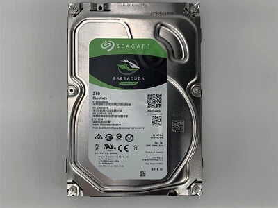 Seagate Barracuda 3TB ST3000DM008 2DM166-302 SATA 7200RPM HDD 3.5" - Image 1 of 4