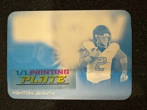 2025 Leaf Optichrome Ashton Jeanty Glow 1/1 Printing Plate - Cyan - Picture 1 of 2