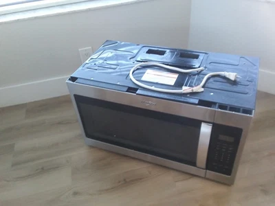 Horno microondas Whirlpool WMH31017HS 1000W - acero inoxidable sobre la gama Foto 1 de 3