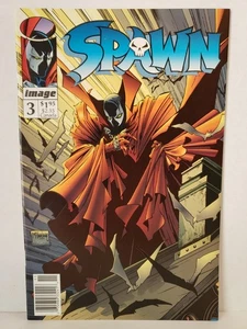 Spawn #3 (NM/NM+ or 9.4/9.6) - Newsstand Variant - 1992 Image! - Picture 1 of 2