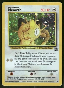 Pokemon Tcg Meowth #10 Pokemon Promo MP - Picture 1 of 2