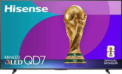 Hisense - 50" Class QD7 Series MiniLED QLED 4K UHD HDR Smart Fire TV (2025) - Image 1 of 4