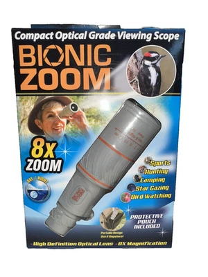 Bionic Zoom - Compact Optical Grade Viewing Scope, 8x Zoom - As Seen on TV - Image 1 of 4