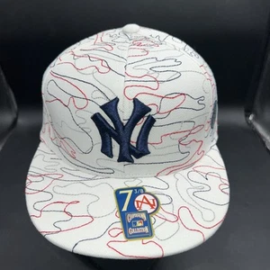 New York Yankees Cooperstown Collection American Needle Rare Fancy Stitch Hat - Picture 1 of 7