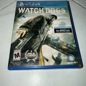 Watch Dogs (Sony PlayStation 4 PS4, 2014) completo di scatola CIB - testato funzionante - Foto 1 di 4
