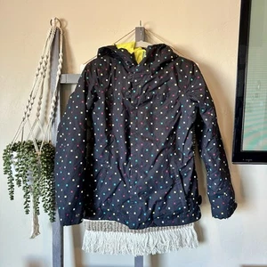 Burton Women’s DryRide Snow Jacket Ski Snowboard Square Polka Dot Size Small - Picture 1 of 6