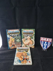 Vintage Masters Of The Universe Bundle Of 3 Ladybird Books He-Man MOTU  - Picture 1 of 5