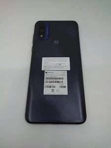 Motorola Moto G Pure XT2163-1 Cricket Only 32GB Deep Indigo Good - Picture 1 of 8