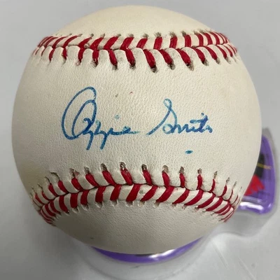 CARDINALS OZZIE SMITH SIGNED NATIONAL  LEAGUE BASEBALL JSA  CH34587 CASE - Image 1 of 4