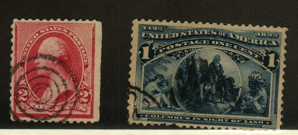 US #220, 230 used - Image 1 of 1