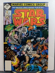 Star Wars #2 1977 Whitman reimpresión Marvel Comics bronce alto grado - Imagen 1 de 14