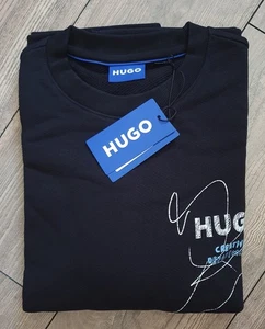 Hugo by Hugo Boss Creative Pullover Newcrew Gr.L ( Eher 3XL) Black Schwarz... - Bild 1 von 5