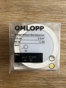 OMLOPP IKEA LED Aluminum Spot Light - 1.4W - New - Picture 1 of 2