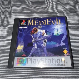 MediEvil Platinum - Playstation (PS, 1998 PAL) Completo Con Manual En Caja En muy buena condición - Imagen 1 de 6