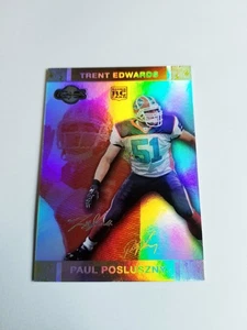 PAUL POSLUSZNY EDWARDS TOPPS CO-SIGNERS GOLD RC #33/50 BILLS NITTANY LIONS #98 - Picture 1 of 2