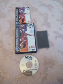 NBA Live 98 Sega Saturn Game Complete With Manual - VGC - Pal - CIB