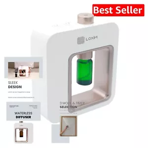 Portable White Essential Oil Nebulizing Diffuser - 700 sq ft Coverage, No Water - Picture 1 of 10