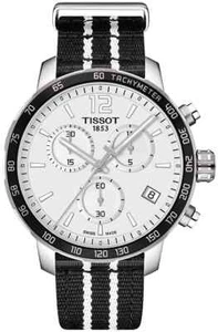 Tissot Quickster Chronograph NBA San Antonio Spurs Men's Watch T0954171703707 - Picture 1 of 3