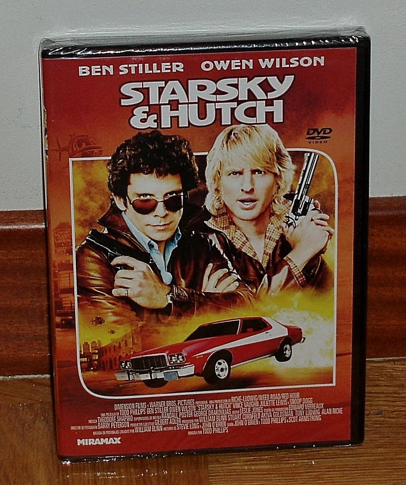 Starsky And Hutch - DVD - New - Sealed - Comedy - Ben Stiller - Owen Wilson - Image 1 of 1
