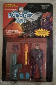1989 NEW/OLD STOCK Kenner RoboCop SCORCHER PYRO MANIAC in Blister Pack - Picture 1 of 3