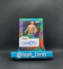 2021 Panini Prizm Dominick Reyes Sensational Signatures Auto UFC #SS-DRY UFC