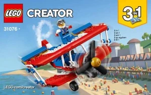 LEGO CREATOR: Daredevil Stunt Plane (31076) komplett mit BA - Bild 1 von 5