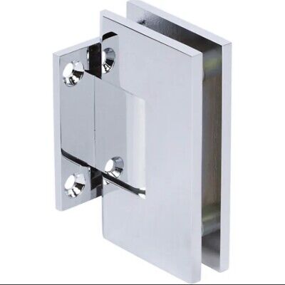 Rockwell HSHDS037SCP Heavyduty Square Corner Shower Hinge Short Backplate Chrome • 42.99$