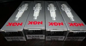 For Set of 4 Spark Plugs NGK Laser Iridium Resistor SILZKR6B10E / 93815 - Foto 1 di 24