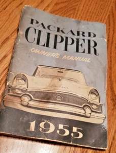 Original 1955 PACKARD CLIPPER FACTORY OWNERS MANUAL - Picture 1 of 1