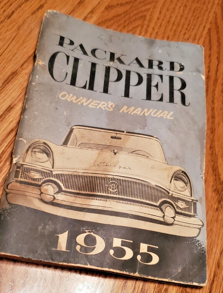 Packard Clipper 1955 original manual del propietario de fábrica Foto 1 de 1