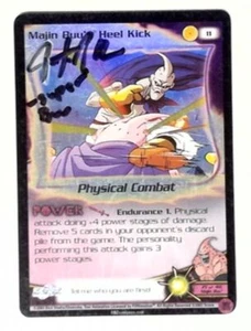 1x V1322: Majin Buu's Heel Kick: 11: Limited: Foil: MP: Fusion Saga: Signed/Aut - Picture 1 of 1