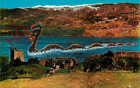 Picture Postcard:-Loch Ness Monster At Castle Urquhart [Colourmaster]