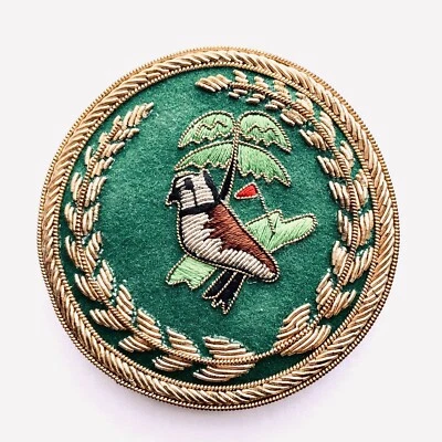 De colección Bordado Frailecillo Parche de Golf Pin Lino Respaldo Deportes Golf Memorabilia Foto 1 de 4