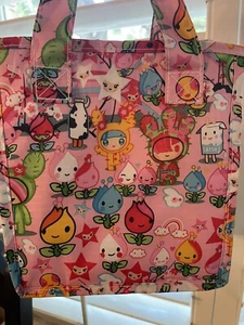 Tokidoki ? Latte Kaktus Blume Frühling Thermo Mittagessen Reißverschluss JAPAN keine Etiketten Griffe - Bild 1 von 8