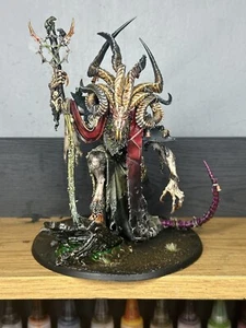 VIZZIK SKOUR, PROPHET OF THE HORNED RAT Skaven GW Commission AOS Painted - Picture 1 of 11