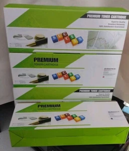 4 Cartouches de Toner Premium pour Brother Mod AN-B0227-V6 Cyan-Jaune-Noir-Magenta - Photo 1/13