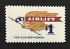US, 1968 XF MNH Sc #1341, $1.00, Airlift for our servicemen  (W28)