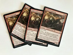 Reloj Magic The Gathering Magic The Gathering Zada's Commando (4) casi nuevo Juramento de la Puerta - Imagen 1 de 1