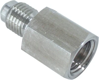 1/4" Female NPT to 1/2" Male JIC Flare Pipe Fitting Reducer Adapter SS304 - Image 1 of 2