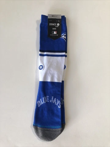 Men's Stance Toronto Blue Jays Infiknit Color Crew Socks Size L 9 - 13 Cover