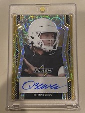 2023 Leaf Flash Gold Quinn Ewers Auto 1/1 TEXAS Longhorns #PA-QE1 ONE OF ONE