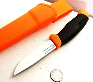 Morakniv Sweden CLIPPER COMPANION Stainless Steel ORANGE Handle Knife FT11824 - Picture 1 of 3